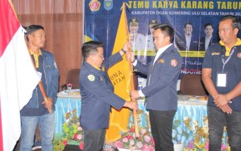 M Prima Akbar, SH Nakhodai Ketua Karang Taruna Kabupaten Oku Selatan