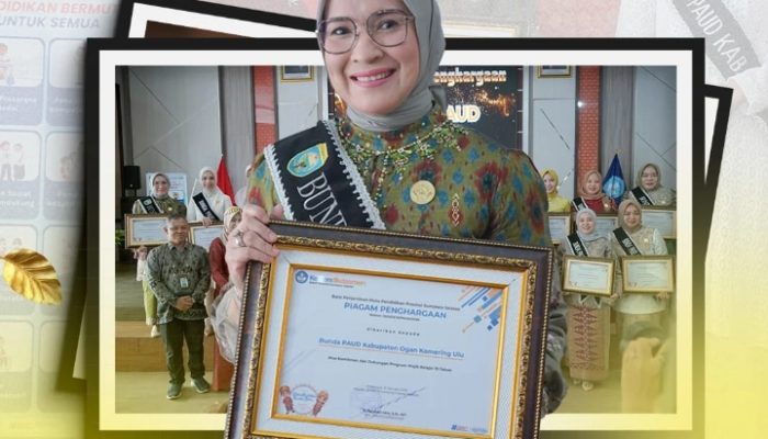 Bunda PAUD OKU Sabet Penghargaan dari Kemendikdasmen RI, Hj Zwesty : Alhamdulillah