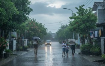 Waspada Hujan Petir! Cek Prakiraan Cuaca Sumatera Selatan Hari Ini, Minggu 25 Januari 2026