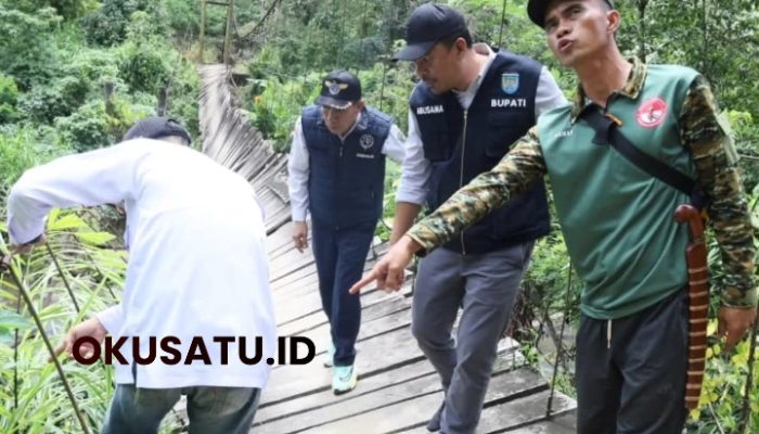Jembatan Gantung Putus, Sembilan Warga OKU Selatan Luka Berat