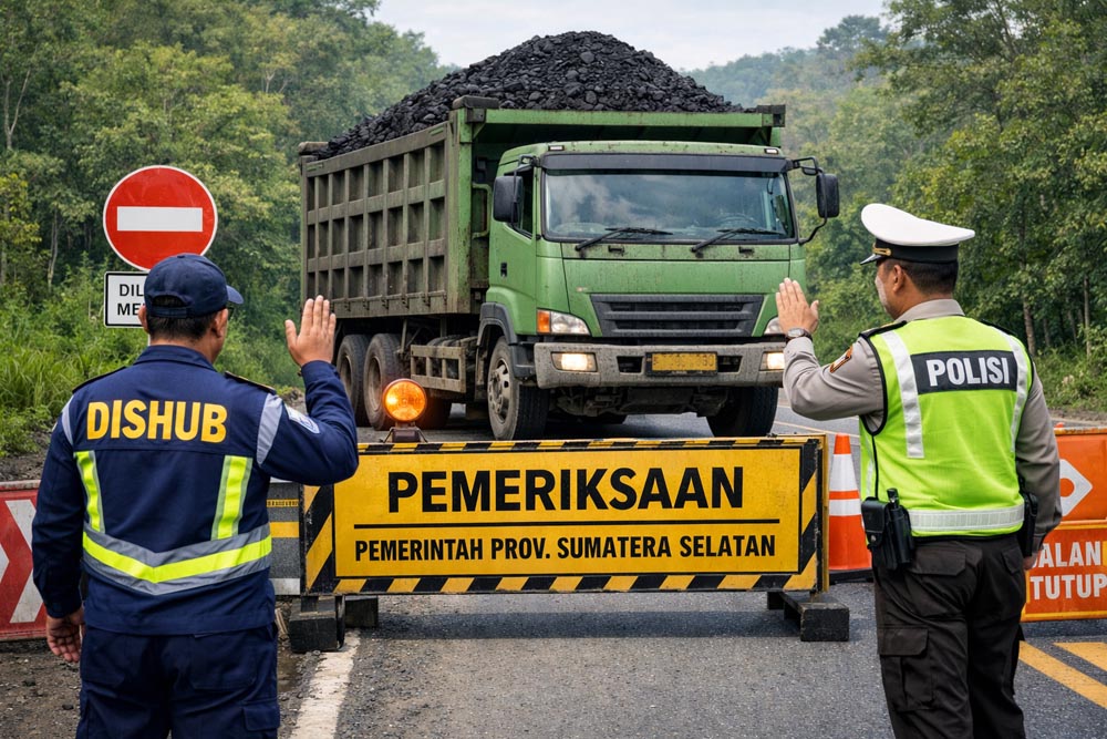 Sumsel Tegas Tolak Angkutan Batu Bara Jambi ke PLTU Bengkulu