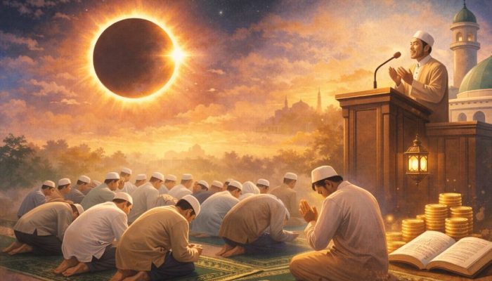Gerhana Matahari Cincin 17 Februari 2026, Ini Tiga Amalan Sunnah yang Dianjurkan