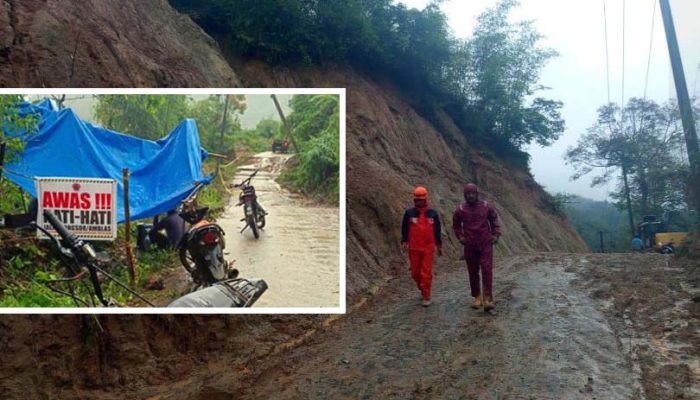 Longsor Sungai Are Ditangani Cepat, BPBD OKU Selatan Pastikan Jalan Provinsi Bisa Dilalui