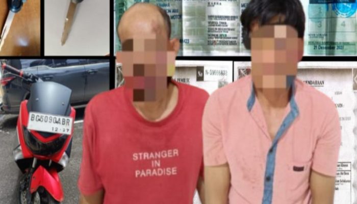 Pencuri N Max di Talang Jawa Digulung Reskrim Polres OKU