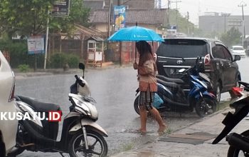 Awas Daerah Rawan Banjir, Hujan Guyur 11 Wilayah dì Sumsel dari Pagi sampai Malam