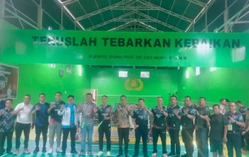 Kapolres OKU Selatan Buka Turnamen Badminton Kapolres Cup