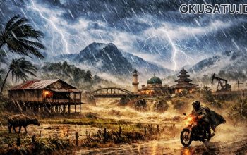 Hujan Deras di 11 Wilayah dì Sumsel Pada 11 Februari, Awas Petir !