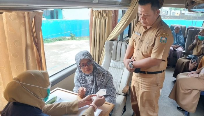 Bus Kesehatan Keliling Gratis Mulai Ngaspal dì OKU, Dinkes : Siap Jemput Bola 