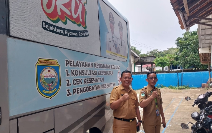 Bus Layanan Kesehatan Keliling mulai mengaspal dì Kabupaten OKU. Layanan tersebut merupakan program besutan Bupati OKU H Teddy Meilwansyah dan Wabup H Marjito Bachri. 