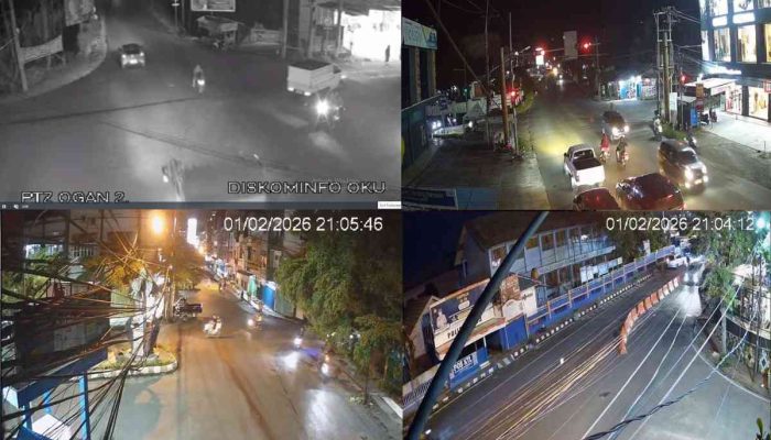 Belasan CCTV Aktif Disebar di Kota Baturaja, Mirdaili : Masyarakat Bisa Mengakses
