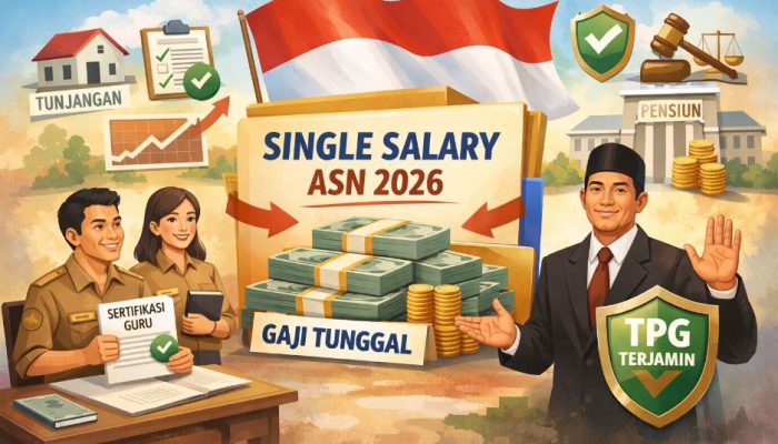 Single Salary ASN 2026 Bergulir, Tunjangan Profesi Guru Tak Tersentuh
