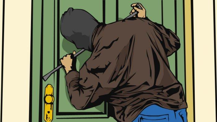 ilustrasi : pelaku pencurian emas 23 suku, uang RP 20 juta dan HP di ogan ilir.