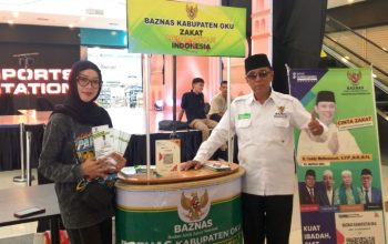 BAZNAS OKU Buka Gerai ZIS di Citimall, Mudahkan Layanan Zakat 
