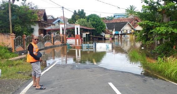 Lokasi dapur umum untuk korban banjir 