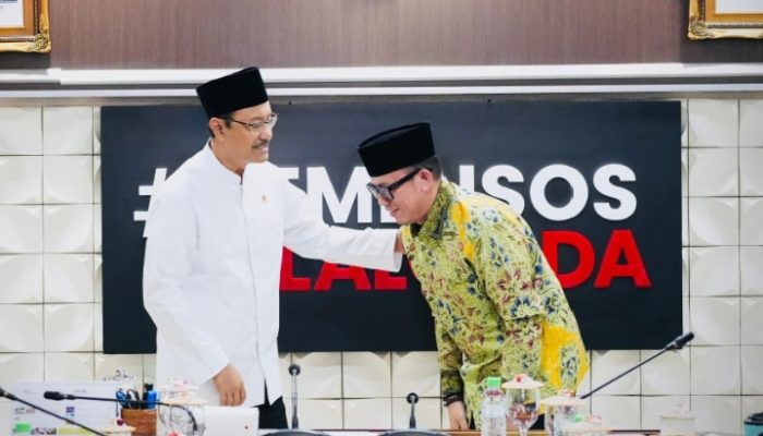 Bupati OKU Jemput Bola ke Kemensos, Mensos : Bupatinya Hebat Ngotot Bikin Sekolah Rakyat Permanen
