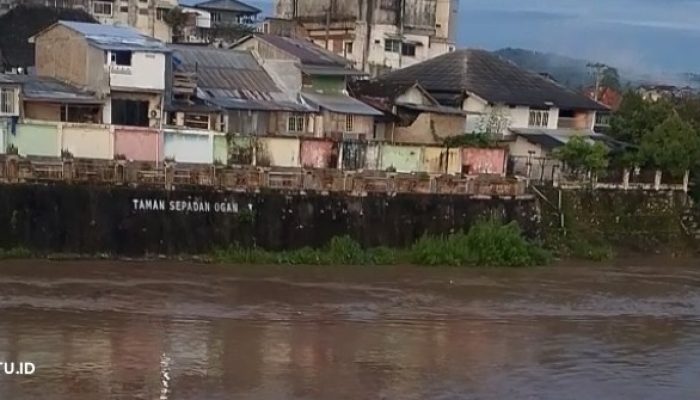Debit Sungai Ogan Bertambah, BPBD OKU Intruksi Posko Pantau Lokasi