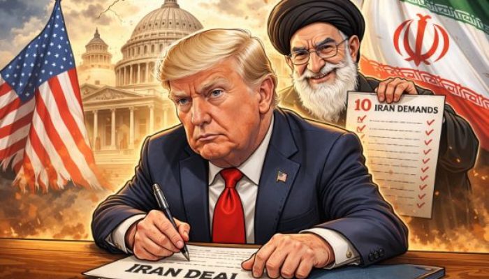 Dunia Terkejut! Trump Setujui 10 Tuntutan Iran, “Kekalahan Terbesar Sejak Vietnam”
