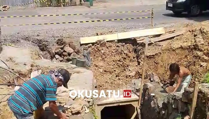 Dinding Penahan Tanah Dibangun, BBPJN : Pengaspalan Tunggu Padat