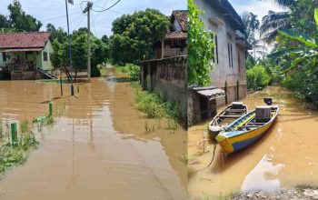 Air Naik Saat Warga Masih Terlelap! 43 Rumah di OKU Terendam Banjir