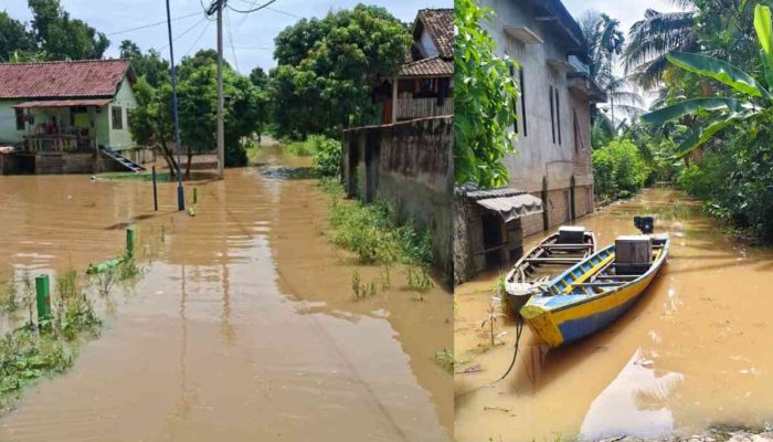 Air Naik Saat Warga Masih Terlelap! 43 Rumah di OKU Terendam Banjir