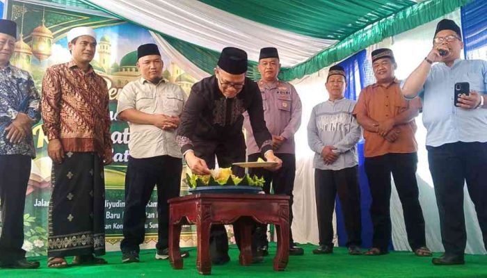 Asisten 2 Setda OKU Resmikan Rumah Tahfizd Raudhatul Jannah Baturaja