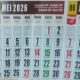 Kalender Mei 2026 dengan penanda tanggal merah dan long weekend