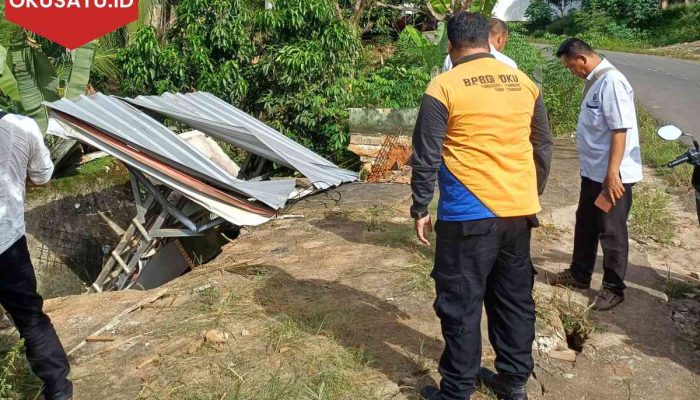 Longsor dì Bandar Jaya, BPBD OKU : Tak Pengaruhi Jalan Lintas Provinsi