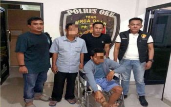 Angga diduga pelaku yang menewaskan Amriadi (53), seorang debt collector eksternal salah satu perusahaan pembiayaan di Kota Baturaja Kabupaten OKU.