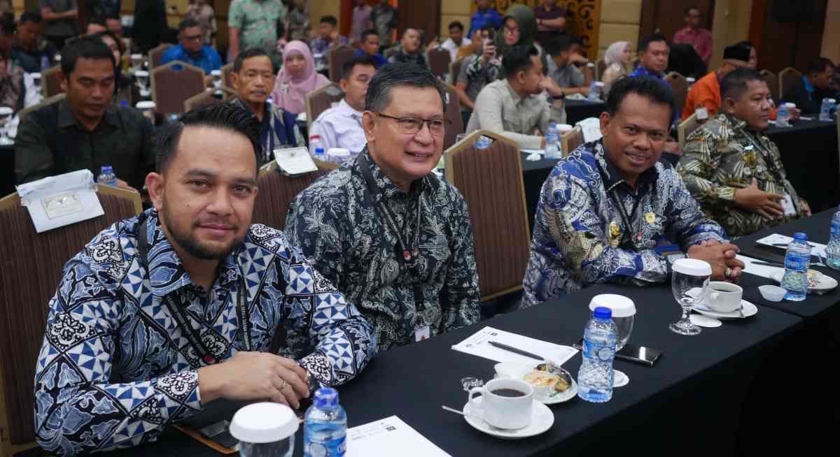 Wakil Bupati OKU H Marjito Bachri menghadiri Bimbingan Teknis (Bimtek) dan silaturahmi Asosiasi Wakil Kepala Daerah (Aswakda) , Senin 27 April 2026.