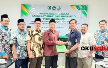 Tetapkan 5 Presidium KAHMI dan Ketua Baru FORHATI OKU Timur Periode 2026–2031