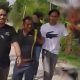 Pelaku penganiayaan di OKU Selatan saat diamankan polisi usai melakukan kekerasan terhadap adik kandung