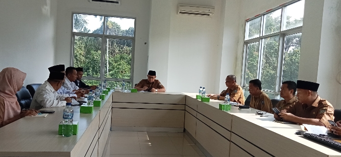 Pengurus BAZNAS OKU dipimpin Imam Nuryadin soan ke Wakil Bupati OKU H Marjito Bachri. Dalam kunjungan itu, Wabup meminta BAZNAS membentuk UPZIS hingga tingkat Desa. 