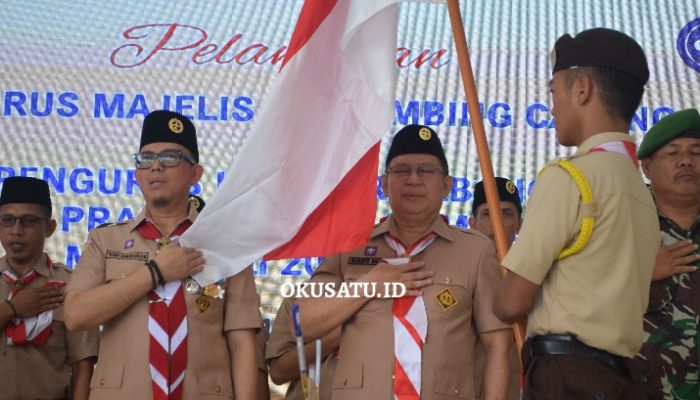 Ketua MPC dan Kwarcab OKU Dilantik, H Teddy : Jangan Lama-lama Buat Program