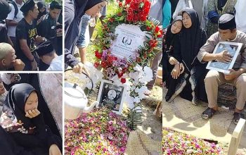 Suasana haru pemakaman dr Myta di Muaradua dipenuhi ratusan pelayat