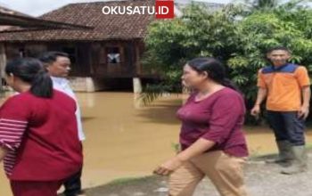 Ratusan rumah terdampak banjir, akibat hujan deras yang turun pada Sabtu 2 Mei 2026 malam. Hujan deras, diketahui turun sejak pukul 22.00 wib hingga Minggu pagi sekira pukul 06.00 wib.