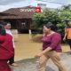 Ratusan rumah terdampak banjir, akibat hujan deras yang turun pada Sabtu 2 Mei 2026 malam. Hujan deras, diketahui turun sejak pukul 22.00 wib hingga Minggu pagi sekira pukul 06.00 wib.
