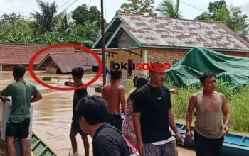 Banjir Muratara memicu putusnya lima jembatan gantung, empat rumah lenyap bahkan seorang balita tewas tenggelam.