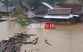 Sungai Rupit Meluap, Banjir Rendam Belasan Desa di Muratara, Ribuan Jiwa Terdampak
